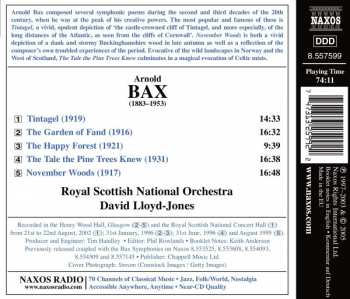 CD Royal Scottish National Orchestra: Symphonic Poems. Tintagel. November Woods. The Tale The Pine Trees Knew