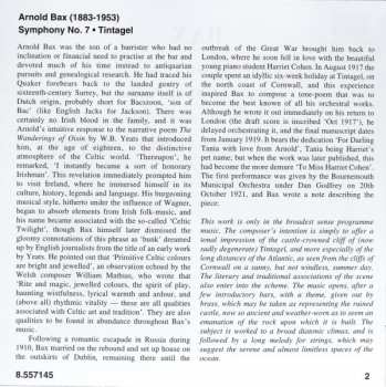 CD Royal Scottish National Orchestra: Symphony No. 7 • Tintagel (Tone Poem)