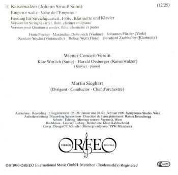 CD Arnold Schoenberg: Arnold Schönberg - Kammersymphonie Op. 9 • Suite Op. 29 • Kaiserwalzer