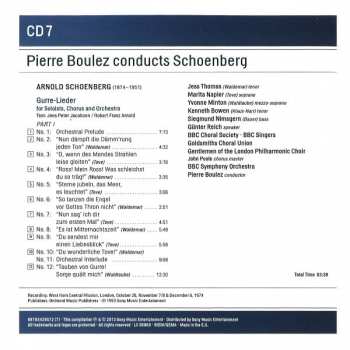11CD/Doos Arnold Schoenberg: Pierre Boulez conducts Schoenberg
