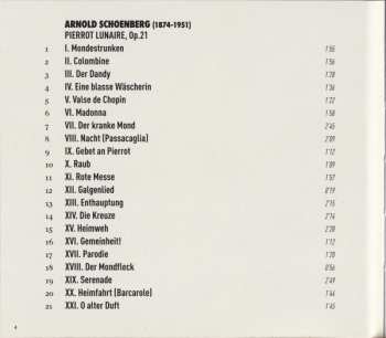 CD Arnold Schoenberg: Pierrot Lunaire