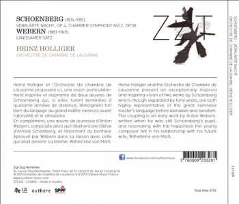 CD Arnold Schoenberg: Verklärte Nacht, Op.4 / Chamber Symphony No.2, Op.38