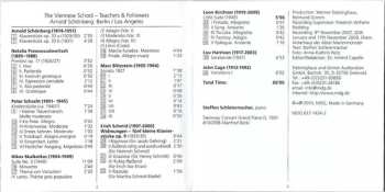 CD Arnold Schoenberg: The Viennese School - Teachers & Followers - Arnold Schönberg Vol. 2: Berlin / Los Angeles Followers