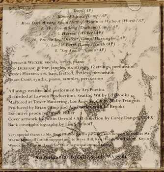 CD Ars Poetica: Ars Poetica