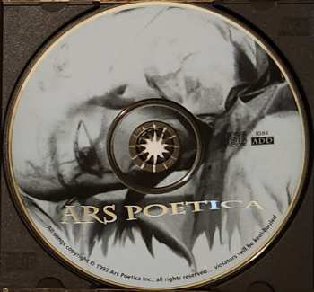 CD Ars Poetica: Ars Poetica