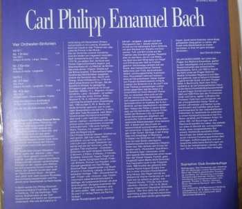 LP Carl Philipp Emanuel Bach: Vier Orchester-Sinfonien Wq 183