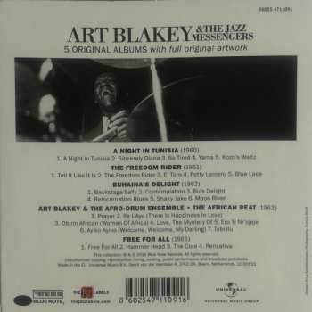 5CD/Doos Art Blakey & The Jazz Messengers: 5 Original Albums