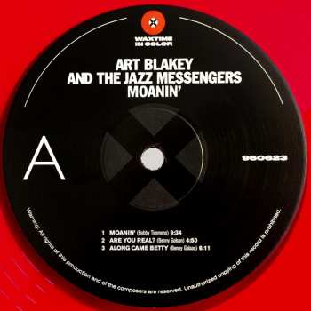 LP Art Blakey & The Jazz Messengers: Moanin' LTD | CLR