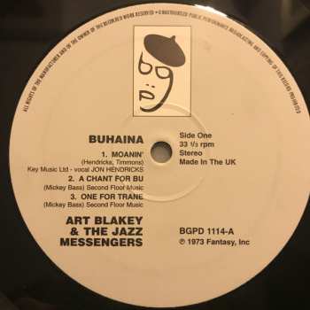 LP Art Blakey & The Jazz Messengers: Buhaina