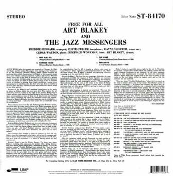 LP Art Blakey & The Jazz Messengers: Free For All