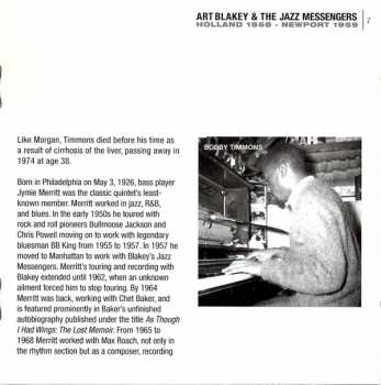 2CD Art Blakey & The Jazz Messengers: Holland 1958 - Newport 1959