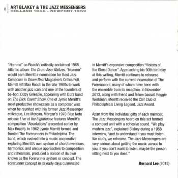 2CD Art Blakey & The Jazz Messengers: Holland 1958 - Newport 1959