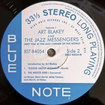 LP Art Blakey & The Jazz Messengers: Meet You At The Jazz Corner Of The World (Volume 1)