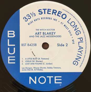 LP Art Blakey & The Jazz Messengers: The Witch Doctor