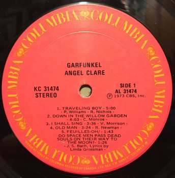LP Art Garfunkel: Angel Clare