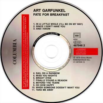 CD Art Garfunkel: Fate For Breakfast