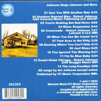 CD Art Johnson: Johnson Sings Johnson And More