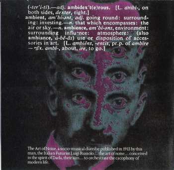 CD The Art Of Noise: The Ambient Collection