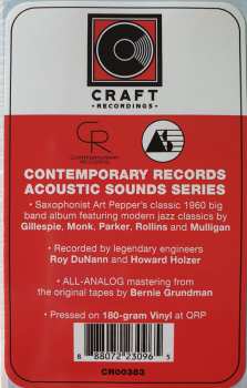 LP Art Pepper: Art Pepper + Eleven "Modern Jazz Classics"