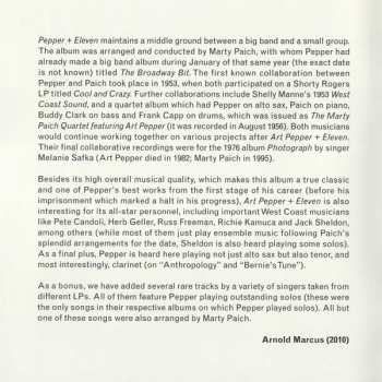CD Art Pepper: Art Pepper + Eleven