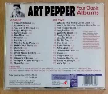 2CD Art Pepper: Four Classic Albums