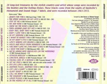 CD Arthur Alexander: The Monument Years