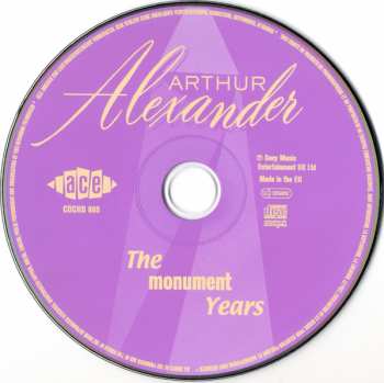 CD Arthur Alexander: The Monument Years