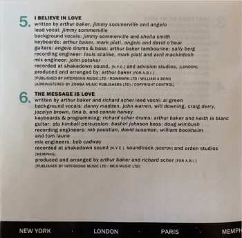 CD Arthur Baker And The Backbeat Disciples: Merge