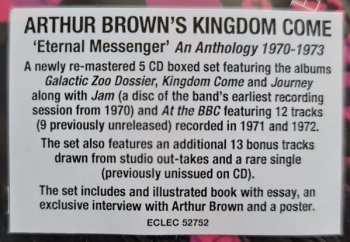 5CD/Doos Arthur Brown's Kingdom Come: Eternal Messenger (An Anthology 1970-1973)