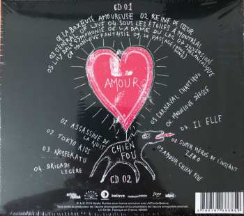 3CD/Doos Arthur H: Amour Chien Fou DLX | LTD