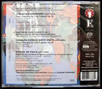 SACD Manuel de Falla: Rachmaninoff: Piano Concerto No. 2, Saint-Saëns: Piano Concerto No. 2, De Falla: Nights In The Gardens Of Spain