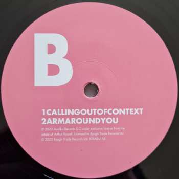 2LP Arthur Russell: Calling Out Of Context