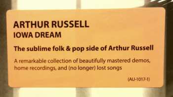 2LP Arthur Russell: Iowa Dream