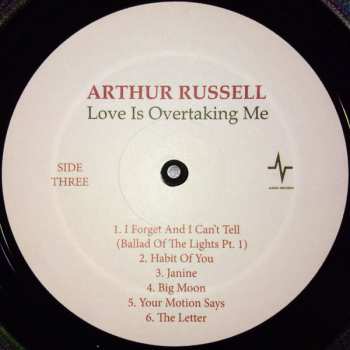 2LP Arthur Russell: Love Is Overtaking Me