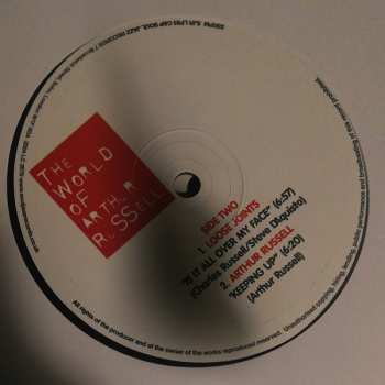 3LP Arthur Russell: The World Of Arthur Russell