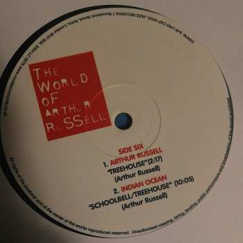 3LP Arthur Russell: The World Of Arthur Russell