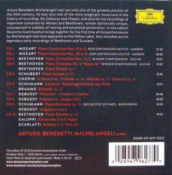 10CD/Doos Arturo Benedetti Michelangeli: Complete Recordings On Deutsche Grammophon