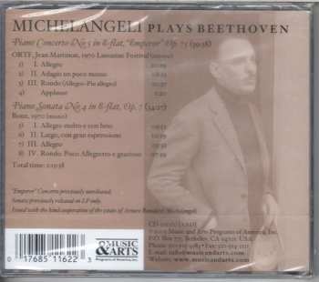 CD Arturo Benedetti Michelangeli: Michelangeli Plays Beethoven 