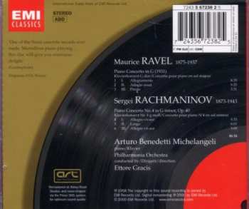 CD Sergei Vasilyevich Rachmaninoff: Piano Concerto In G - Piano Concerto No. 4
