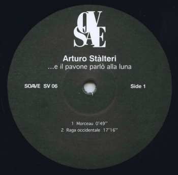 LP Arturo Stalteri: ...E Il Pavone Parlò Alla Luna LTD