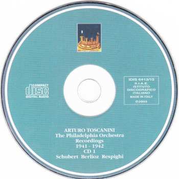 3CD The Philadelphia Orchestra: The Philadelphia Orchestra Recordings - Schubert, Mendelssohn, Berlioz, Tchaikovsky, Debussy, Strauss, Respighi - Recordings 1941-1942
