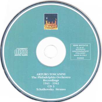 3CD The Philadelphia Orchestra: The Philadelphia Orchestra Recordings - Schubert, Mendelssohn, Berlioz, Tchaikovsky, Debussy, Strauss, Respighi - Recordings 1941-1942