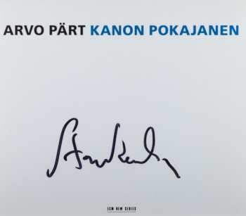 2CD Arvo Pärt: Kanon Pokajanen