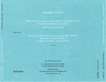 CD Arvo Pärt: Orient & Occident