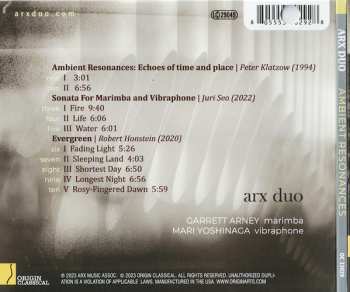 CD Arx Duo: Ambient Resonances