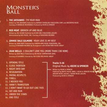 CD Asche & Spencer: Monster's Ball (Original Motion Picture Soundtrack)