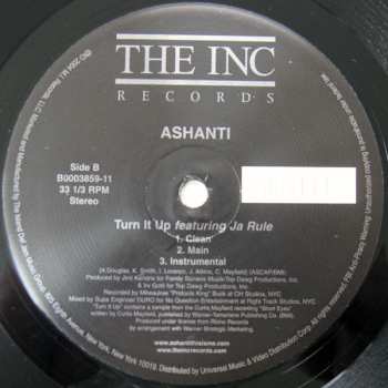 LP Ashanti: Only U / Turn It Up