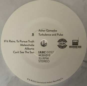 2LP Asher Gamedze: Turbulence And Pulse CLR | LTD