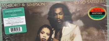LP Ashford & Simpson: So So Satisfied CLR | LTD