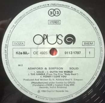 LP Ashford & Simpson: Solid